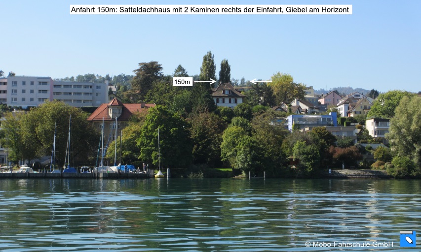 Zufahrt Thalwil Farbsteig (neu) Nord